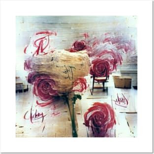 Cy Twombly, The Rose Abstract Posters and Art